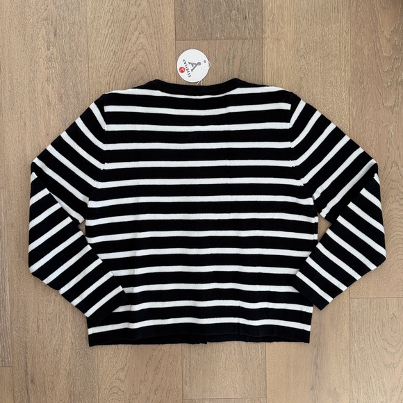 ANRABESS Striped Cardigan Sweater - Picture 6 of 7